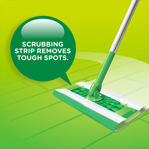 Swiffer Sweeper Scrubbing
