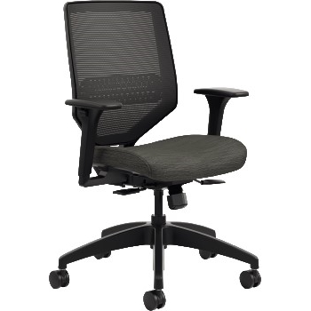 HON Solve&#174; Mid Back Task Chair, Black