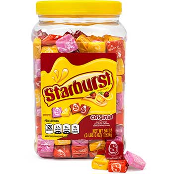 Starburst&#174; Original Fruit Chews, 54 oz. Tub