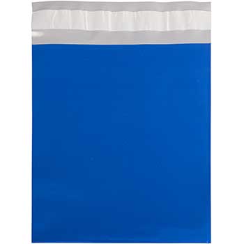 JAM Paper Open End Catalog Foil Envelopes, 6 1/4&quot; x 7 7/8&quot;, Blue, 100/PK
