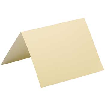 JAM Paper Blank Foldover Cards, A6, 4.63&quot; x 6.25&quot;, Ivory, 500 Cards/Box