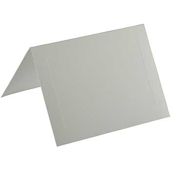 JAM Paper Blank Foldover Cards, A6, 4.63&quot; x 6.25&quot;, White, 500 Cards/Box