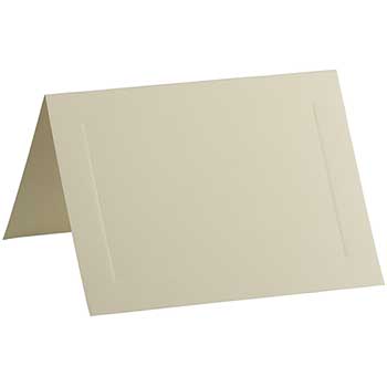 JAM Paper Blank Foldover Cards, A6, 4.63&quot; x 6.25&quot;, Ivory, 500 Cards/Box