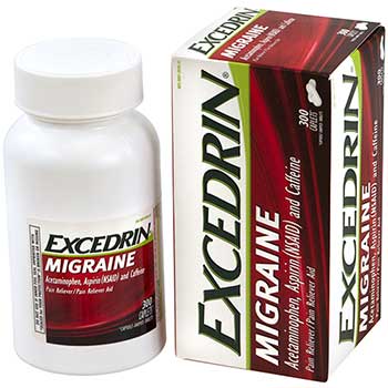 Excedrin Migraine Pain Reliever Caplets, 300/BX