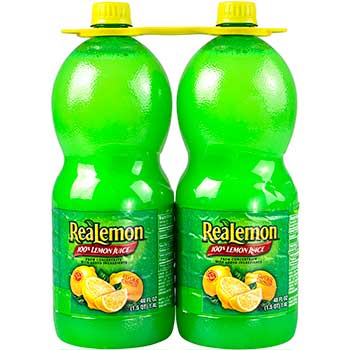 ReaLemon 100% Lemon Juice from Concentrate, 48 oz., 2/PK