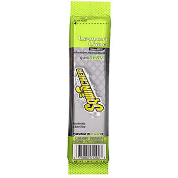 Sqwincher QwikServ™ Electrolyte Drink Mix, Powder Concentrate, 16.9 oz., Lemon-Lime, 96/CS