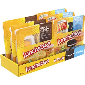 Oscar Meyer Lunchables Variety Pack, 6/CS