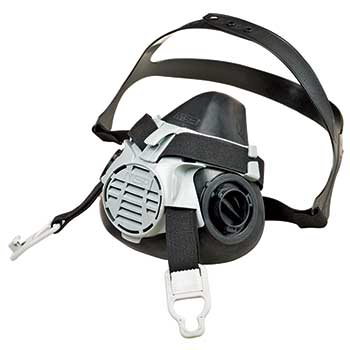 MSA Half Mask Respirator Assembly, Medium