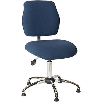 ShopSol Electrostatic Discharge (ESD) Desk Chair, Blue