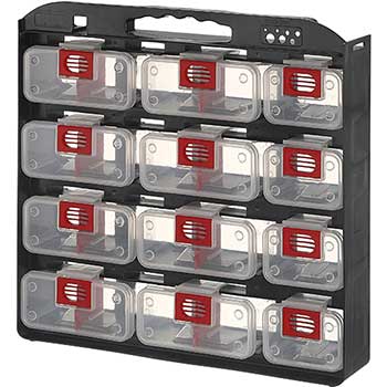 ShopSol™ Portable Storage Case, 1-Sided, 12 Bin