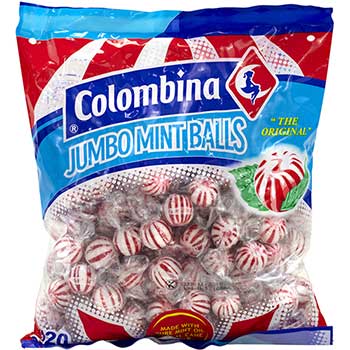 Colombina Jumbo Peppermint Balls, 120 Count