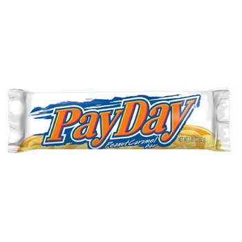 Payday Peanut Caramel Bar, 1.85 oz, 24/CS