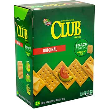 Club Crackers Snack Stacks, 50 oz. Box