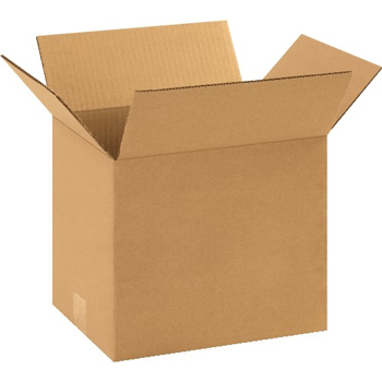 W.B. Mason Co. Corrugated boxes, 11 1/4&quot; x 8 3/4&quot; x 10&quot;, Kraft, 25/BD