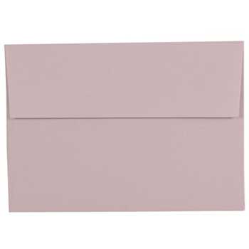 JAM Paper A2 Premium Invitation Envelopes, 4 3/8&quot; x 5 3/4&quot;, Light Purple, 250/BX