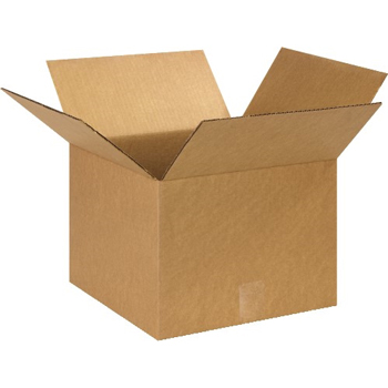 W.B. Mason Co. Corrugated boxes, 13&quot; x 13&quot; x 10&quot;, Kraft, 25/BD