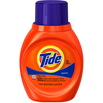 Tide Acti-lift Laundry Detergent, Original, 25oz Bottle, 16 loads, 6/CT