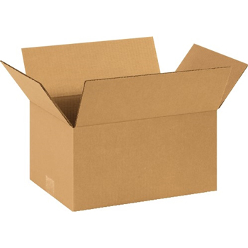 W.B. Mason Co. Corrugated boxes, 14&quot; x 10&quot; x 7&quot;, Kraft, 25/BD