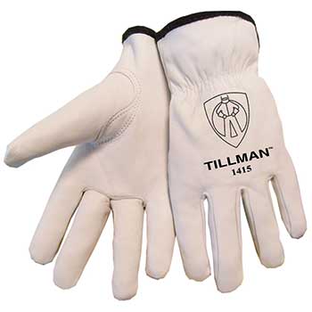 Tillman 1415 Unlined Top Grain Goatskin Drivers Gloves, Large