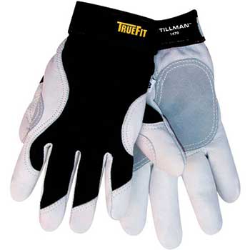 Tillman 1470 True Fit Premium Top Grain Goatskin Performance Gloves, Small, Pair