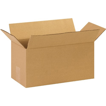 W.B. Mason Co. Long Corrugated boxes, 14&quot; x 7&quot; x 7&quot;, Kraft, 25/BD