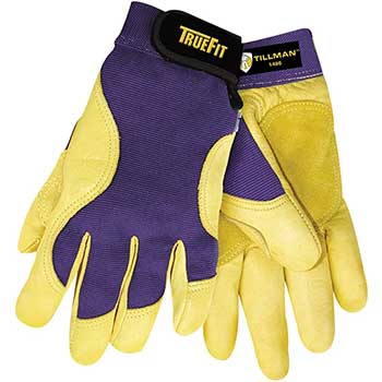 Tillman 1480 True Fit Premium Top Grain Deerskin Perform Work Gloves, Large