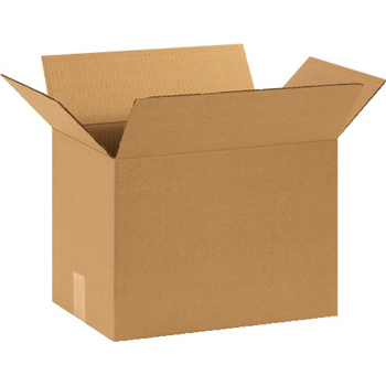W.B. Mason Co. Corrugated boxes, 15&quot; x 10&quot; x 14&quot;, Kraft, 25/BD