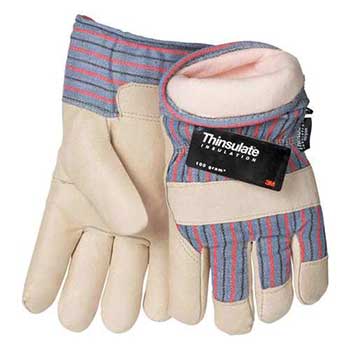 Tillman 1565 Top Grain Pigskin Thinsulate Lined Winter Gloves, XL