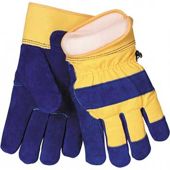 Tillman 1568 Split Cowhide Winter Work Gloves, ColdBlock Lined Waterproof, Large