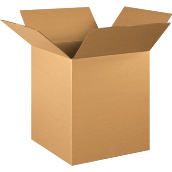 W.B. Mason Co. Corrugated boxes, 16&quot; x 16&quot; x 19&quot;, Kraft, 25/BD