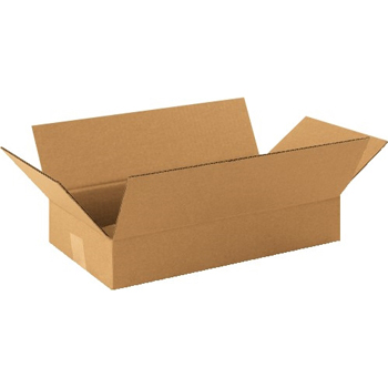 W.B. Mason Co. Long Corrugated boxes, 16&quot; x 9&quot; x 3&quot;, Kraft, 25/BD