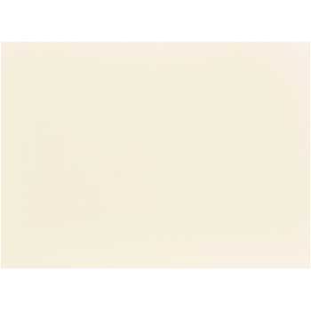 JAM Paper Blank Flat Note Cards, 5.13&quot; x 7&quot;, Ivory, 50 Cards/Pack