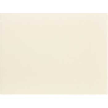 JAM Paper Blank Flat Note Cards, 4.25&quot; x 5.5&quot;, Ivory, 50 Cards/Pack