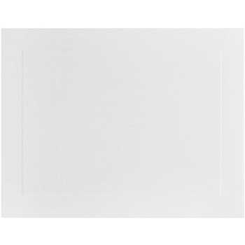 JAM Paper Blank Note Cards, Panel, A2, 4.25&quot; x 5.5&quot;, White, 25 Cards/Pack