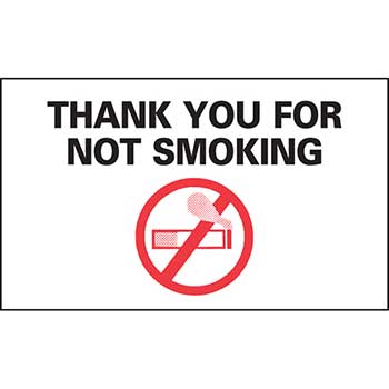 Auto Supplies Static Cling Reminders, NSSC No Smoking, 100/PK