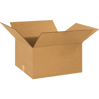 W.B. Mason Co. Corrugated boxes, 18&quot; x 16&quot; x 10&quot;, Kraft, 20/BD