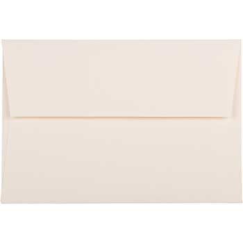 JAM Paper A8 Strathmore Invitation Envelopes, 5 1/2&quot; x 8 1/8&quot;, Natural White Wove, 50/BX