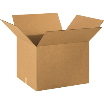 W.B. Mason Co. Corrugated boxes, 20&quot; x 18&quot; x 14&quot;, Kraft, 10/BD