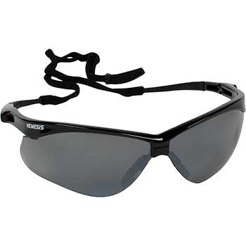 KleenGuard Nemesis CSA Certified Safety Glasses, Smoke Lenses with Black Frame, Unisex, 1 Pair