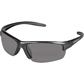 Smith &amp; Wesson Equalizer Safety Glasses, Smoke Anti-Fog Lens With Gunmetal Frame, 1 Pair