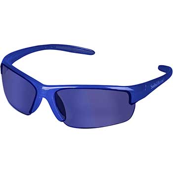 Smith &amp; Wesson Equalizer Safety Glasses, Blue Mirror Lenses with Blue Frame, Unisex, 1 Pair