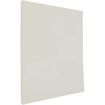 JAM Paper Strathmore Laid Paper, 24 lb, 8.5&quot; x 11&quot;, Natural White, 500 Sheets/Box