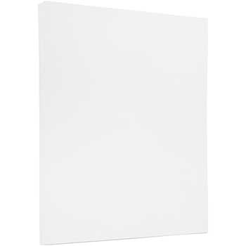 JAM Paper Strathmore Wove Paper, 24 lb, 8.5&quot; x 11&quot;, Bright White, 500 Sheets/Box