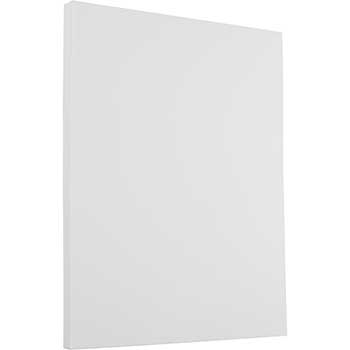 JAM Paper Strathmore Laid Paper, 24 lb, 8.5&quot; x 11&quot;, Bright White, 100 Sheets/Pack