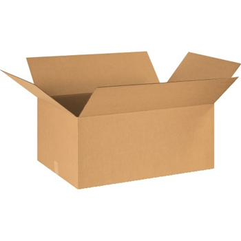 W.B. Mason Co. Corrugated boxes, 36&quot; x 24&quot; x 18&quot;, Kraft, 10/BD