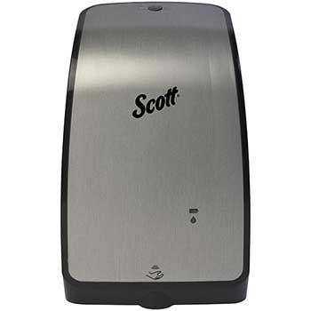 Scott Electronic Skin Care Dispenser, 7.29&quot; x 11.69&quot; x 4.0&quot;, Stainless Steel
