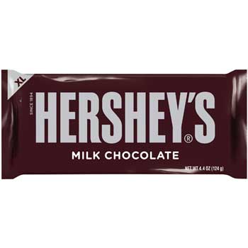 Hershey&#39;s&#174; Milk Chocolate X-Large Candy Bar, 4.4 oz., 12/CS