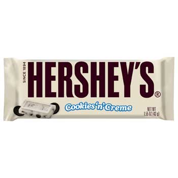 Hershey&#39;s&#174; Cookies &#39;N&#39; Cr&#232;me Candy Bar, 1.55 oz., 432/CS