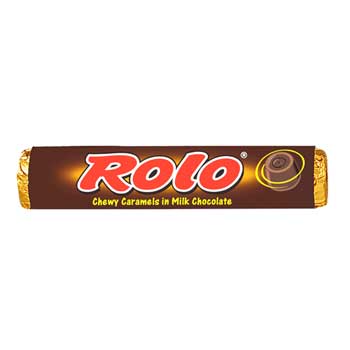 Rolo Milk Chocolate Chewy Caramels, 1.7 oz. Roll, 36/BX