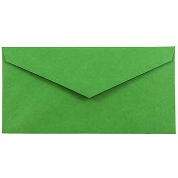 JAM Paper Monarch Envelopes, 3 7/8&quot; x 7 1/2&quot;, Green Recycled, 500/CT